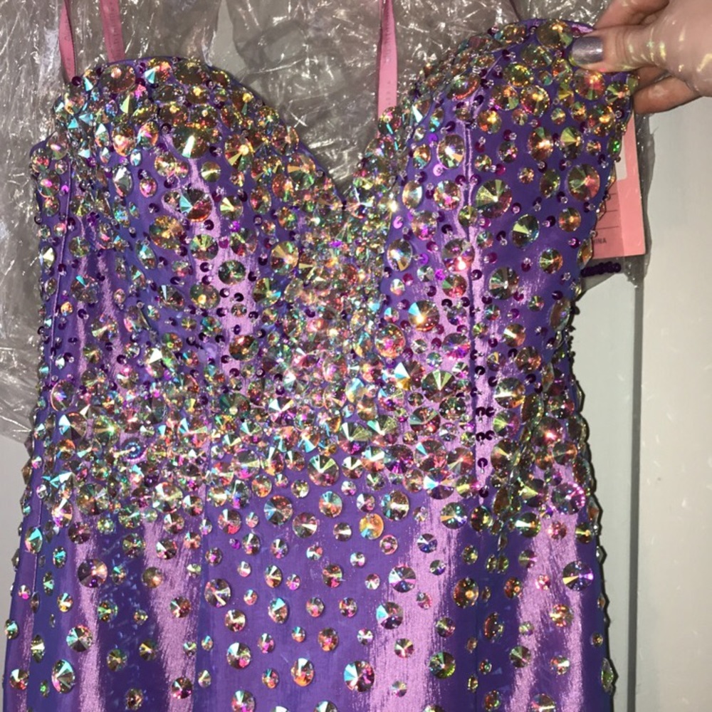 Blush Prom, prom dress. Willing to negotiate. NWT - Picture 3 of 5